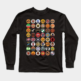 Vintage Motorcycles of the world Long Sleeve T-Shirt